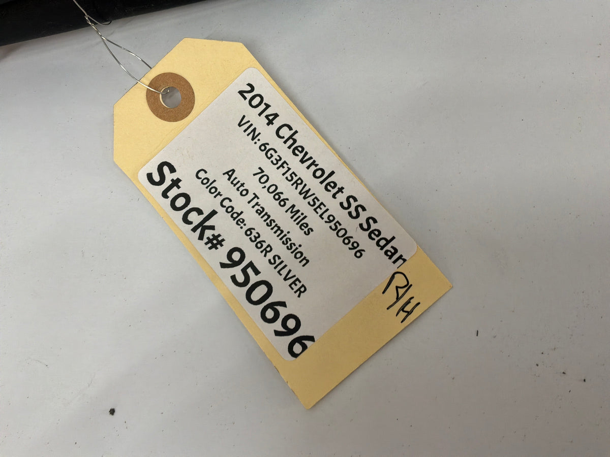 2014 Chevy SS Sedan RH Passenger Front Door Weather Strip Rubber Seal OEM