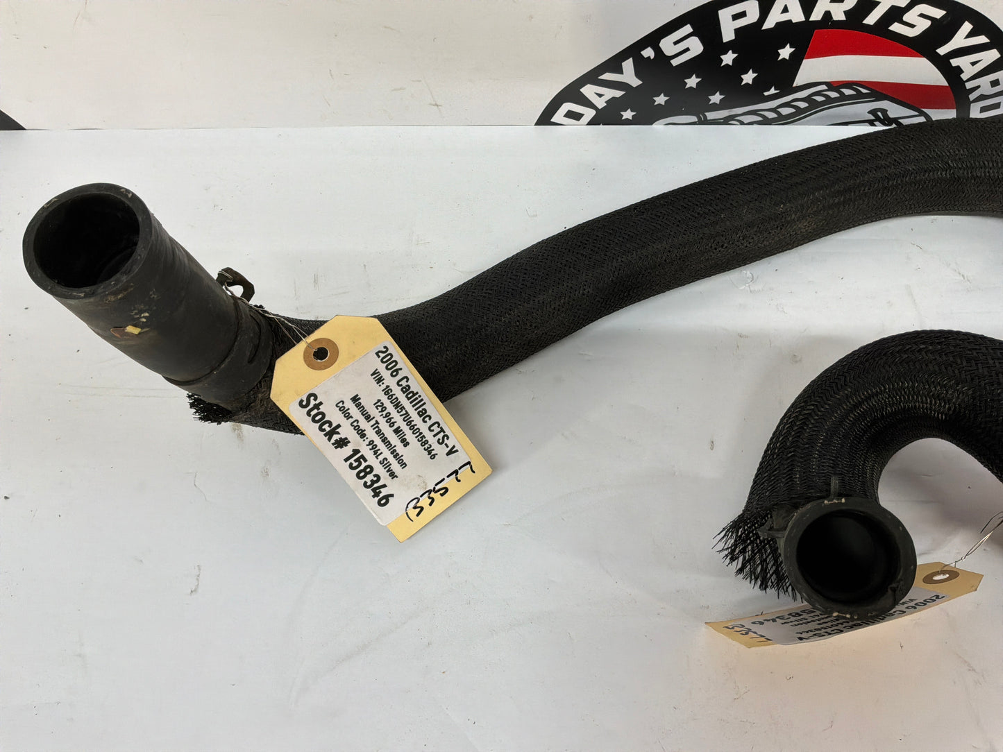 2006 Cadillac CTS-V Upper & Lower Radiator Hose Set OEM