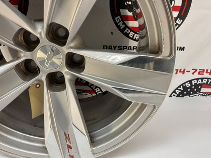 2013 Chevy Camaro ZL1 OEM Rear Wheel 20x11 5 Spoke