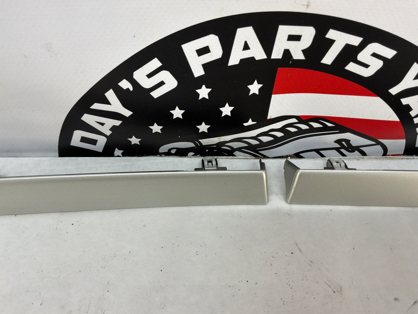 2008 Pontiac G8 Base LH & RH Silver Dash Trim Accent Applique Panel OEM