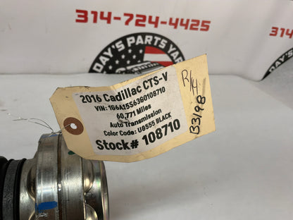 2016 Cadillac CTS-V RH Passenger Rear CV Axle Shaft OEM