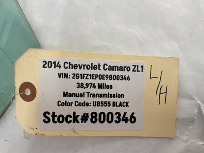 2014 Chevy Camaro ZL1 LH Driver Door Window Glass OEM