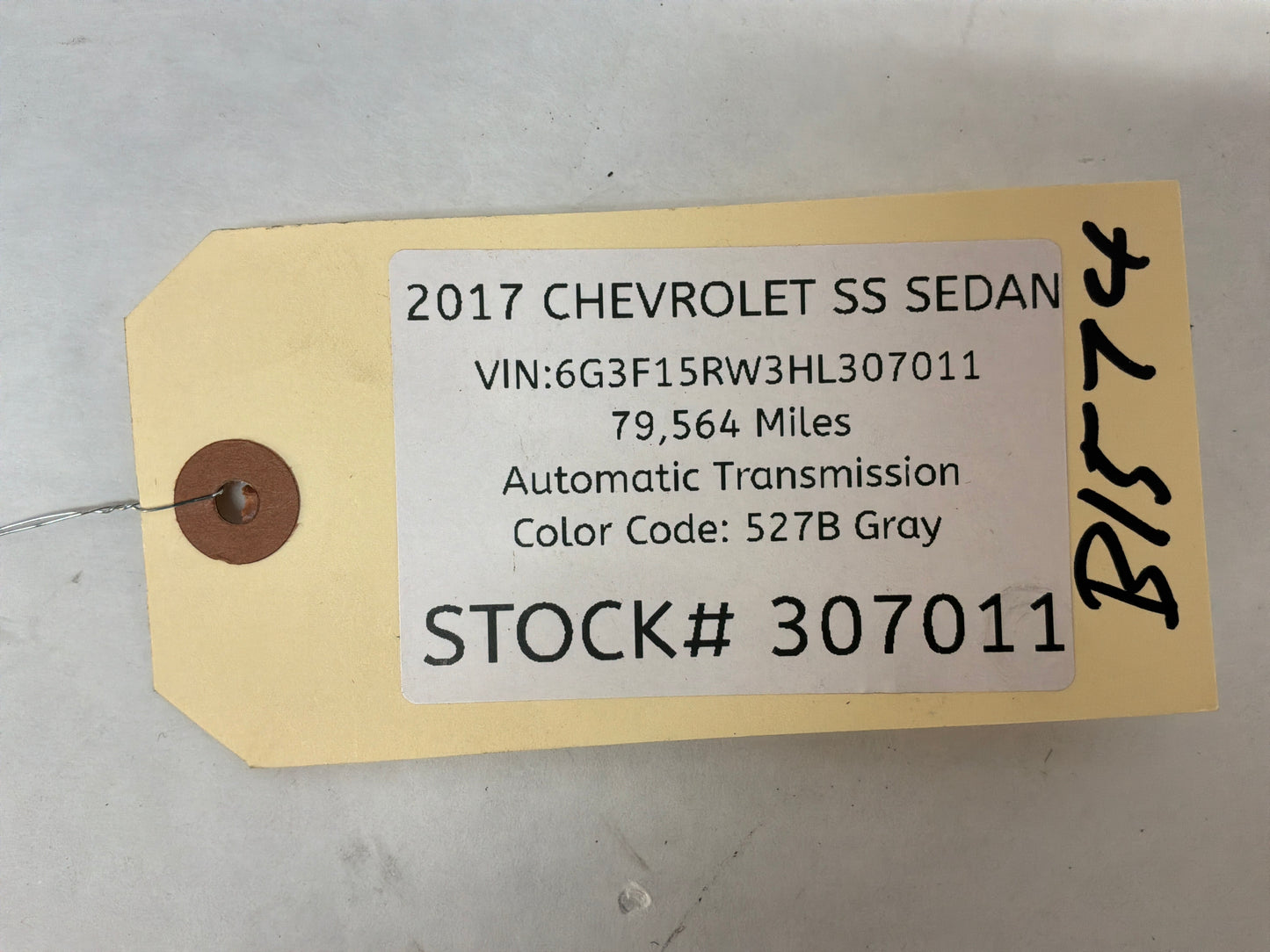 2017 Chevy SS Sedan Parking Assist Control Module OEM