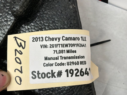 2013 Chevy Camaro 1LE Spare Tire Air Compressor Inflator w/ Sealant OEM