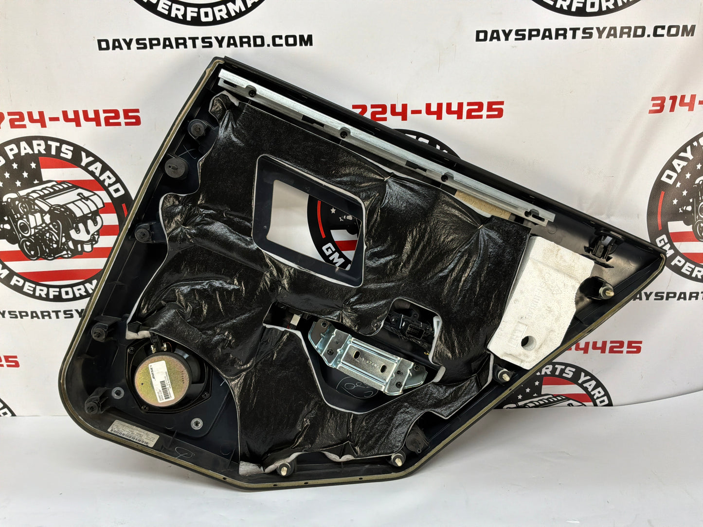 2006 Cadillac CTS-V LH Driver Rear Interior Door Panel OEM