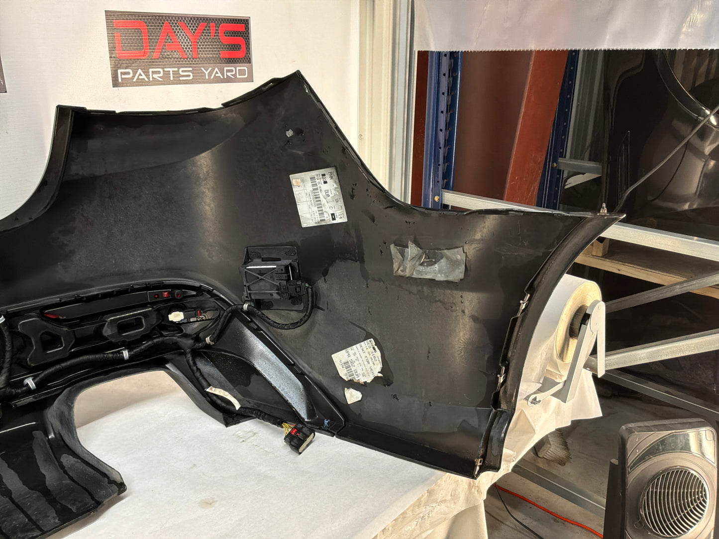 2014 Chevy SS Sedan Rear Bumper Cover Black OEM - Day's Parts Yard