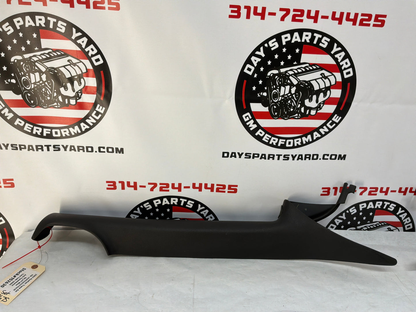 2002 Pontiac Trans Am WS6 RH & LH Interior Windshield A Pillar Trim Molding Ebony OEM