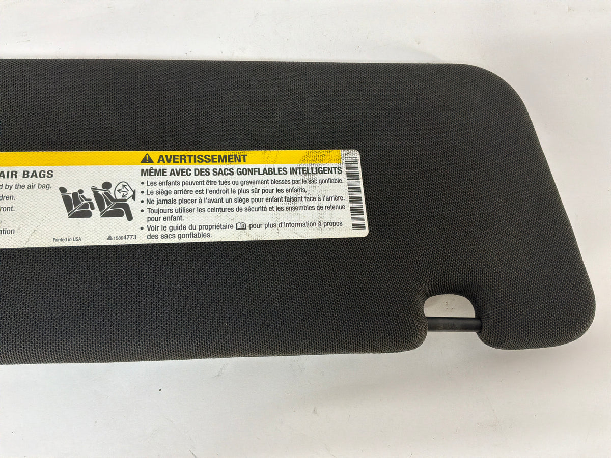 2008 Pontiac G8 GT RH & LH Sunvisor Sun Visor Shade OEM