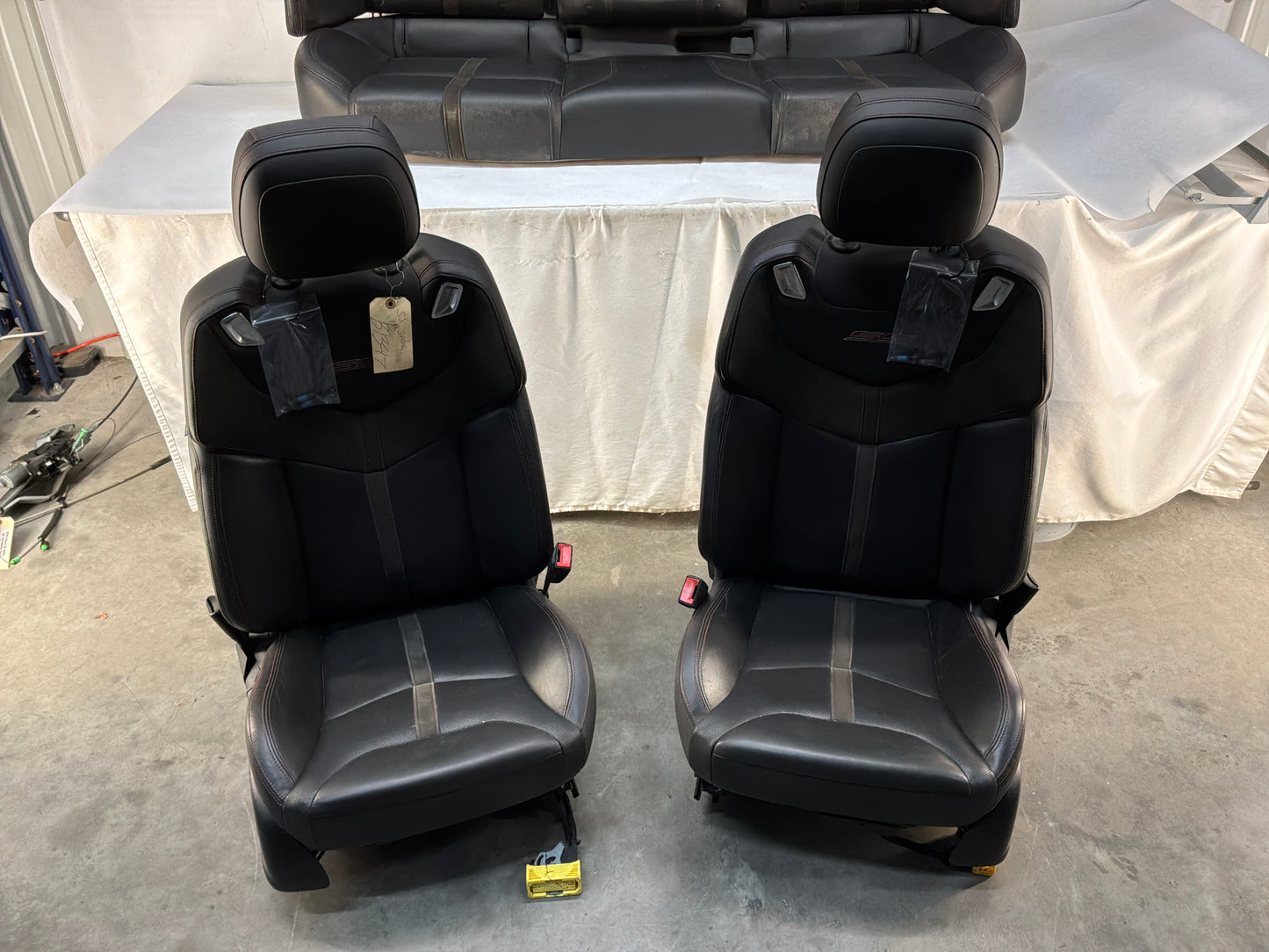 2017 Chevrolet SS Sedan Front and Rear Leather Seats OEM