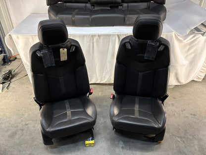 2017 Chevrolet SS Sedan Front and Rear Leather Seats OEM