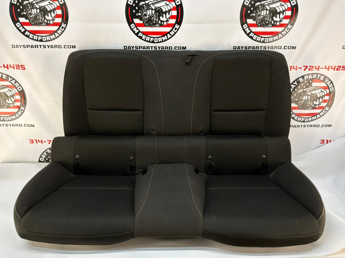 2015 Chevy Camaro SS 1LE Seats Fronts and Rear Black Cloth OEM