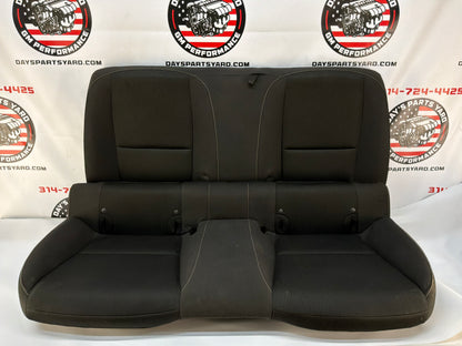 2015 Chevy Camaro SS 1LE Seats Fronts and Rear Black Cloth OEM