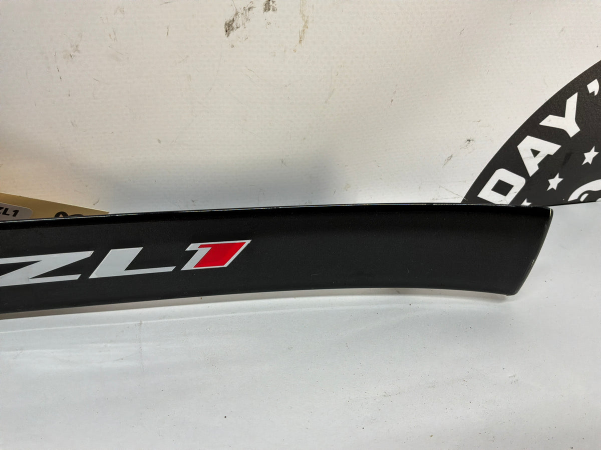 2013 Chevy Camaro ZL1 Carbon Flash Gloss Black Dash Trim Insert Molding Panel OEM