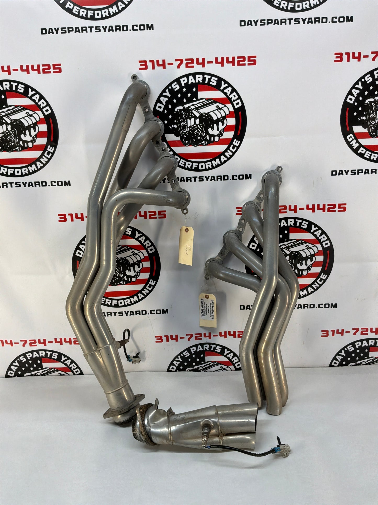 2005 Pontiac GTO Kooks Long Tube Exhaust Headers DAMAGED