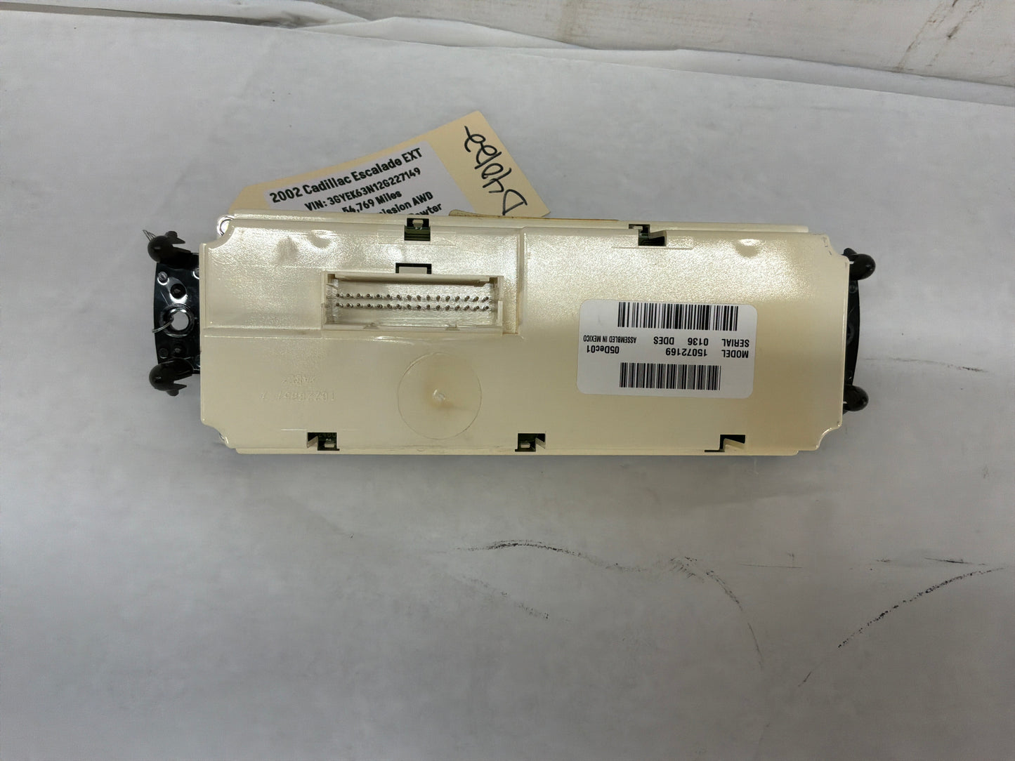 2002 Cadillac Escalade EXT HVAC Climate Control A/C Heat Switch OEM
