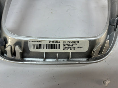 2013 Chevy Camaro ZL1 Speedometer Cluster Gauge Bezel Trim Panel OEM