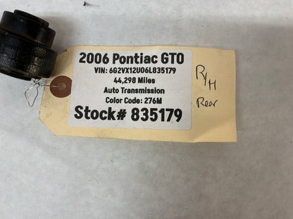 2006 Pontiac GTO RH Passenger Rear Suspension Adjustment Tie Rod Assembly OEM