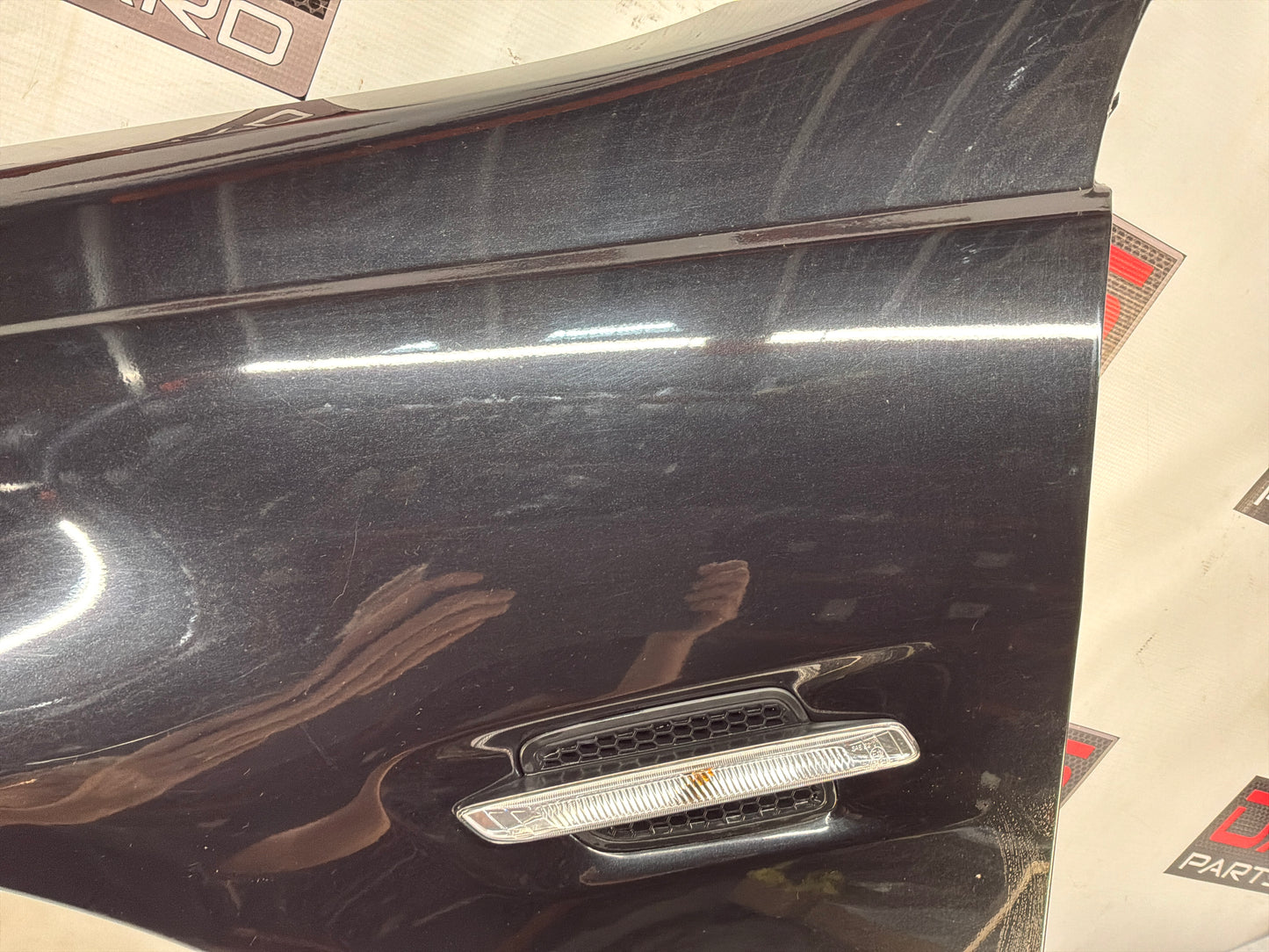 2009 Pontiac G8 Base LH Driver Fender Black OEM - Day's Parts Yard