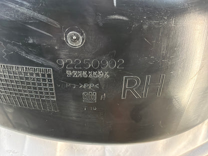 2016 Chevy Caprice PPV RH Passenger Rear Fender Wheel Well House Liner OEM