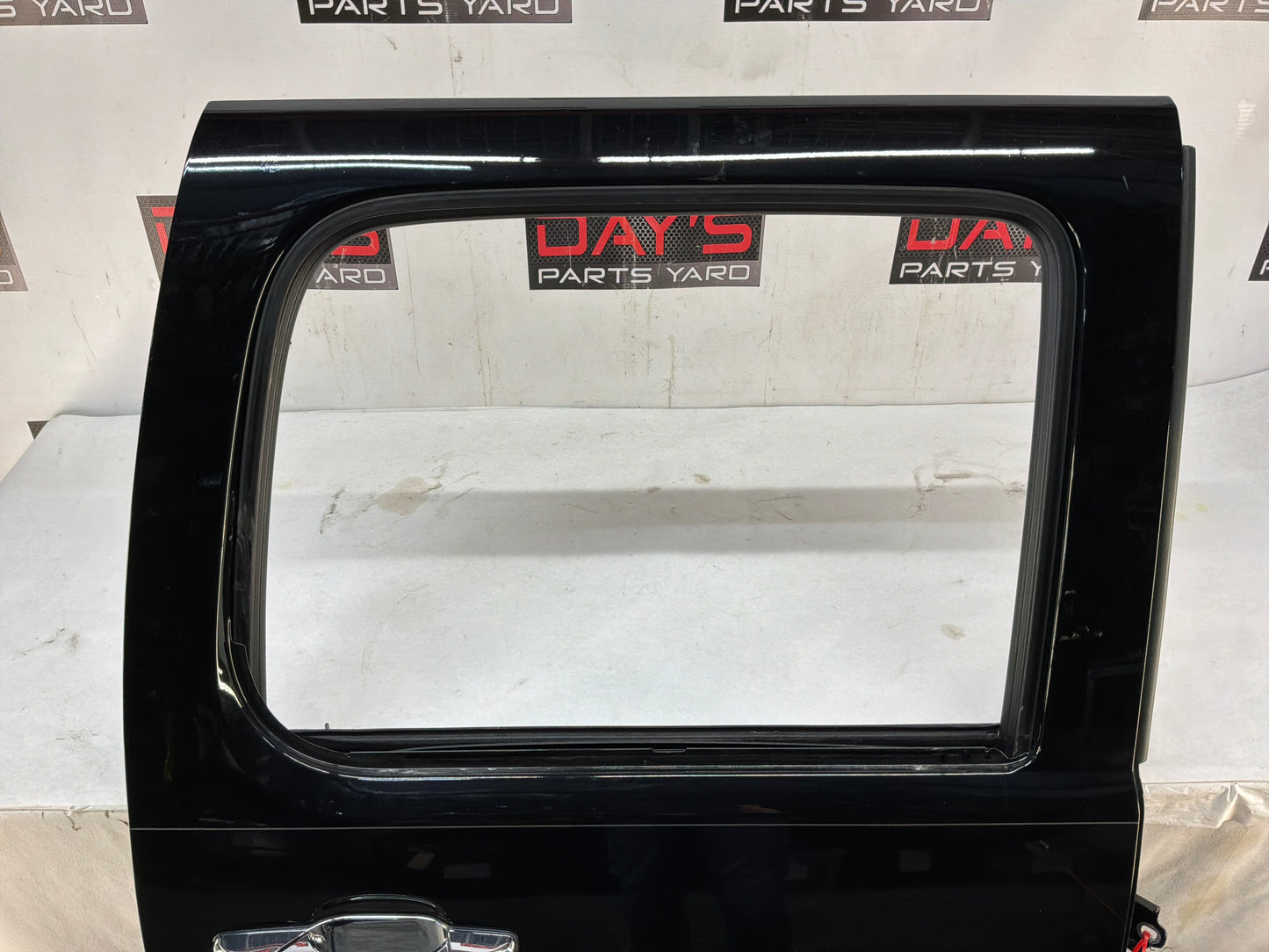 2013 GMC Sierra C1500 SLE RH Passenger Rear Exterior Door Black OEM - Day's Parts Yard