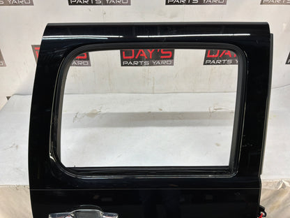 2013 GMC Sierra C1500 SLE RH Passenger Rear Exterior Door Black OEM - Day's Parts Yard