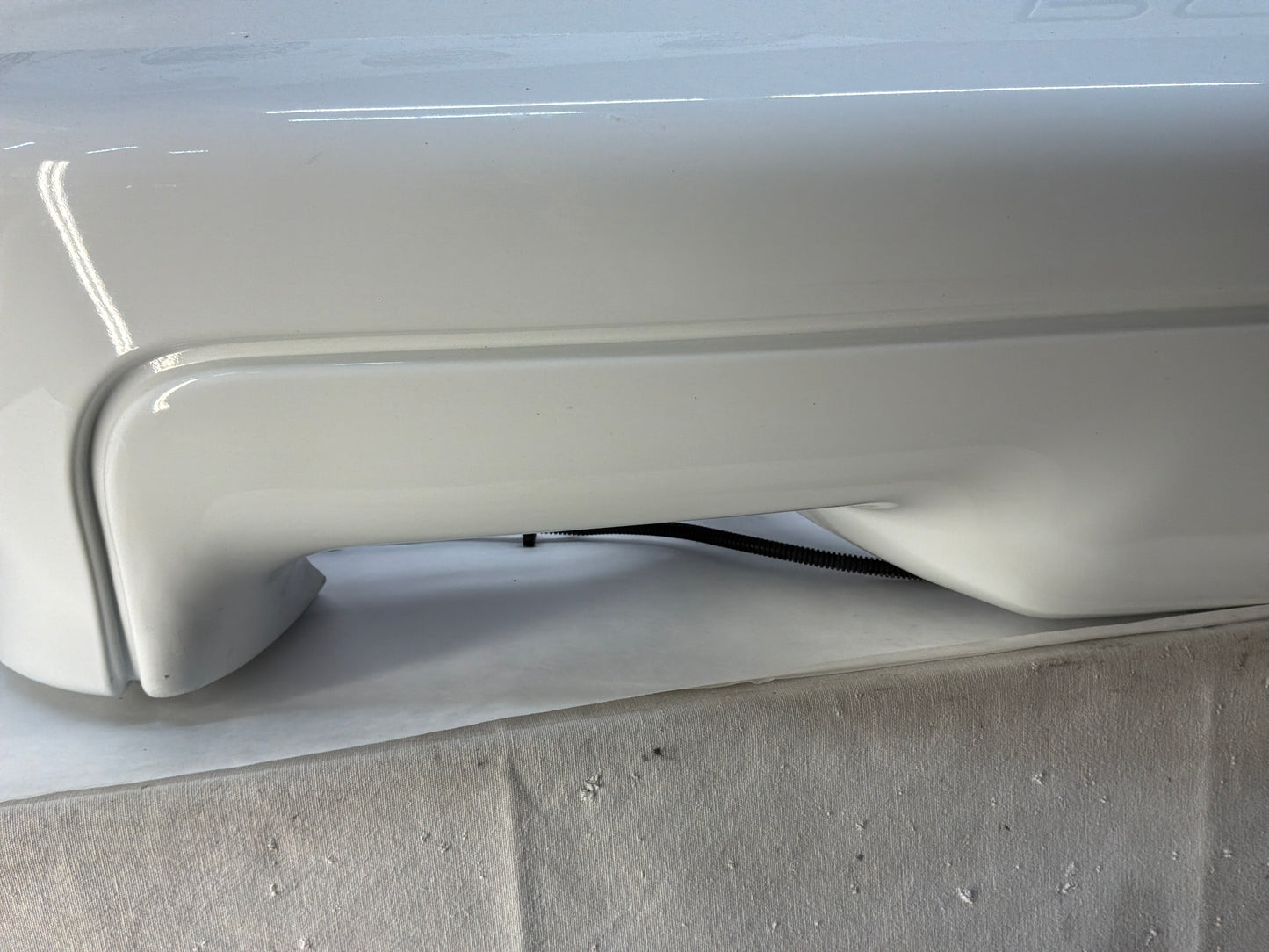 1999 Pontiac Trans Am WS6 Front Bumper White OEM