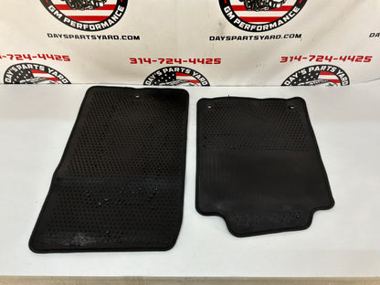 2002 Chevy C5 Corvette Convertible Front Floor Mats OEM