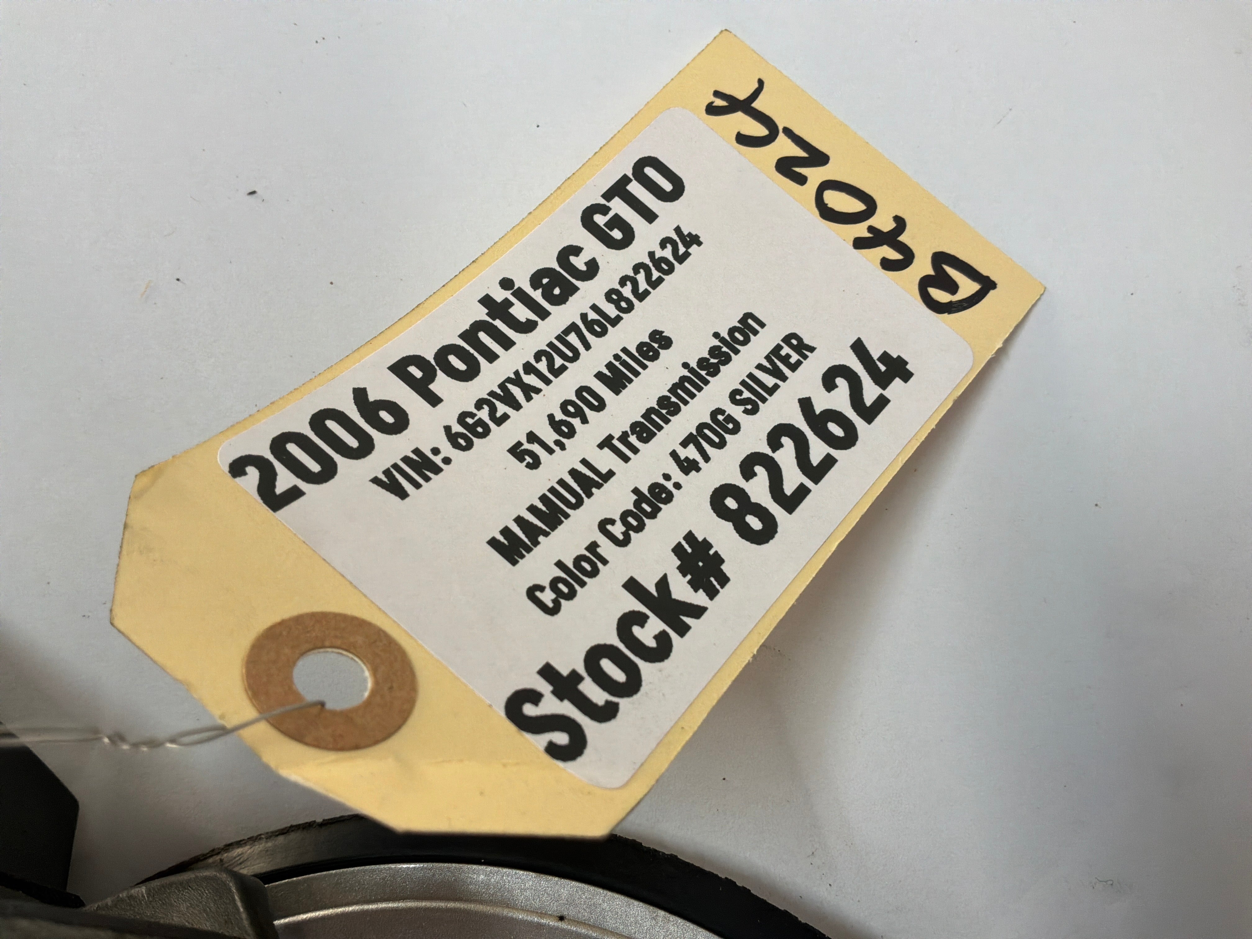 2006 Pontiac GTO Fuel Gas Door Lid Cover Assembly OEM | Day's