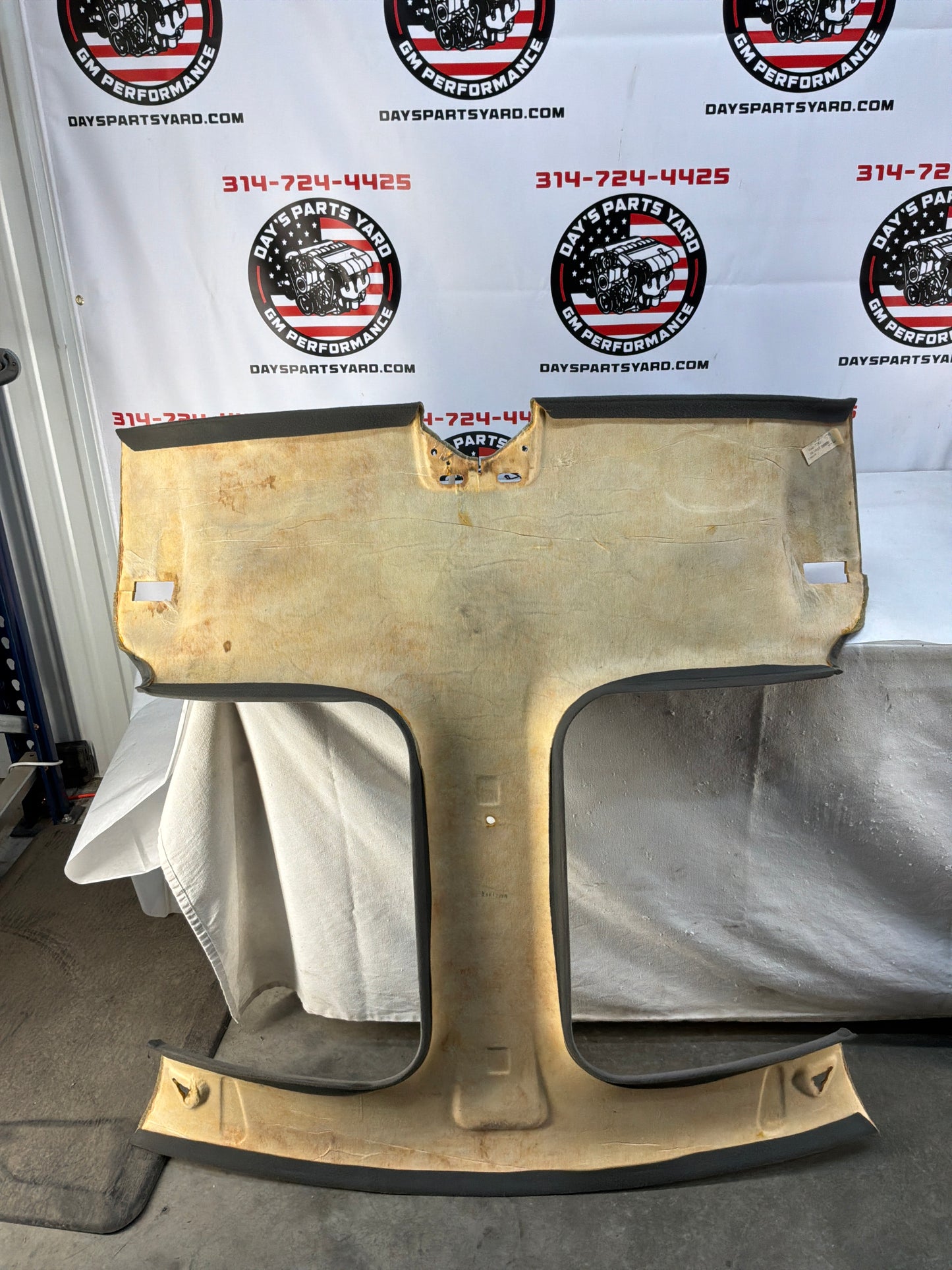 1999 Pontiac Firebird Trans Am Formula WS6 Ebony Black T-Top Head Liner Headliner OEM