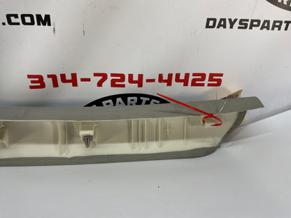 2009 Cadillac CTS-V RH & LH Interior A Pillar Windshield Trim Molding Panel OEM Light Titnum