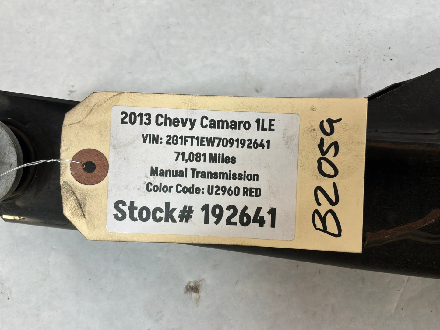 2013 Chevy Camaro 1LE LH Driver Rear Suspension Lower Control Arm OEM