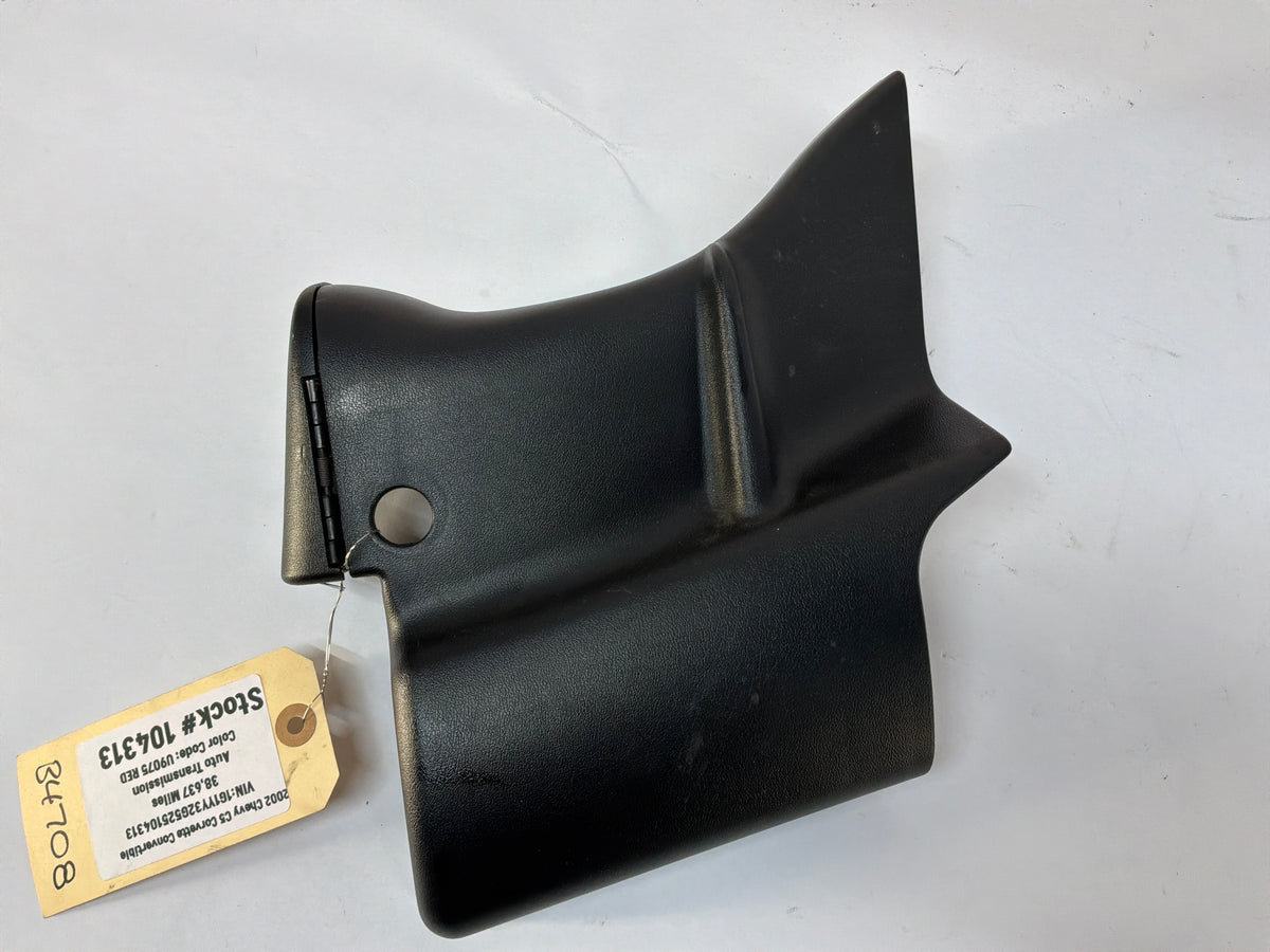 2002 Chevy C5 Corvette Convertible RH & LH B Pillar Lock Trim Panel OEM
