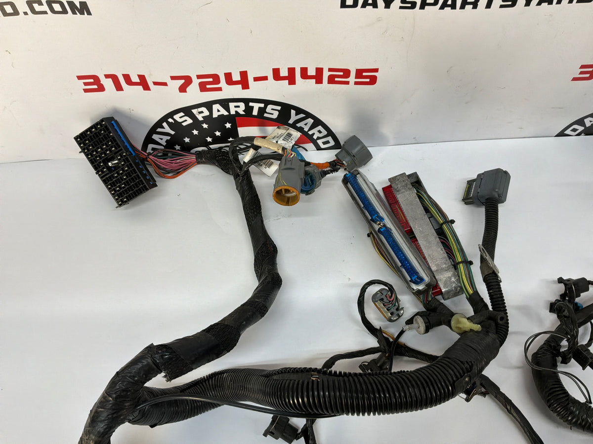 2002 Chevy C5 Corvette Convertible Engine Motor Automatic Transmission Wire Wiring Harness OEM