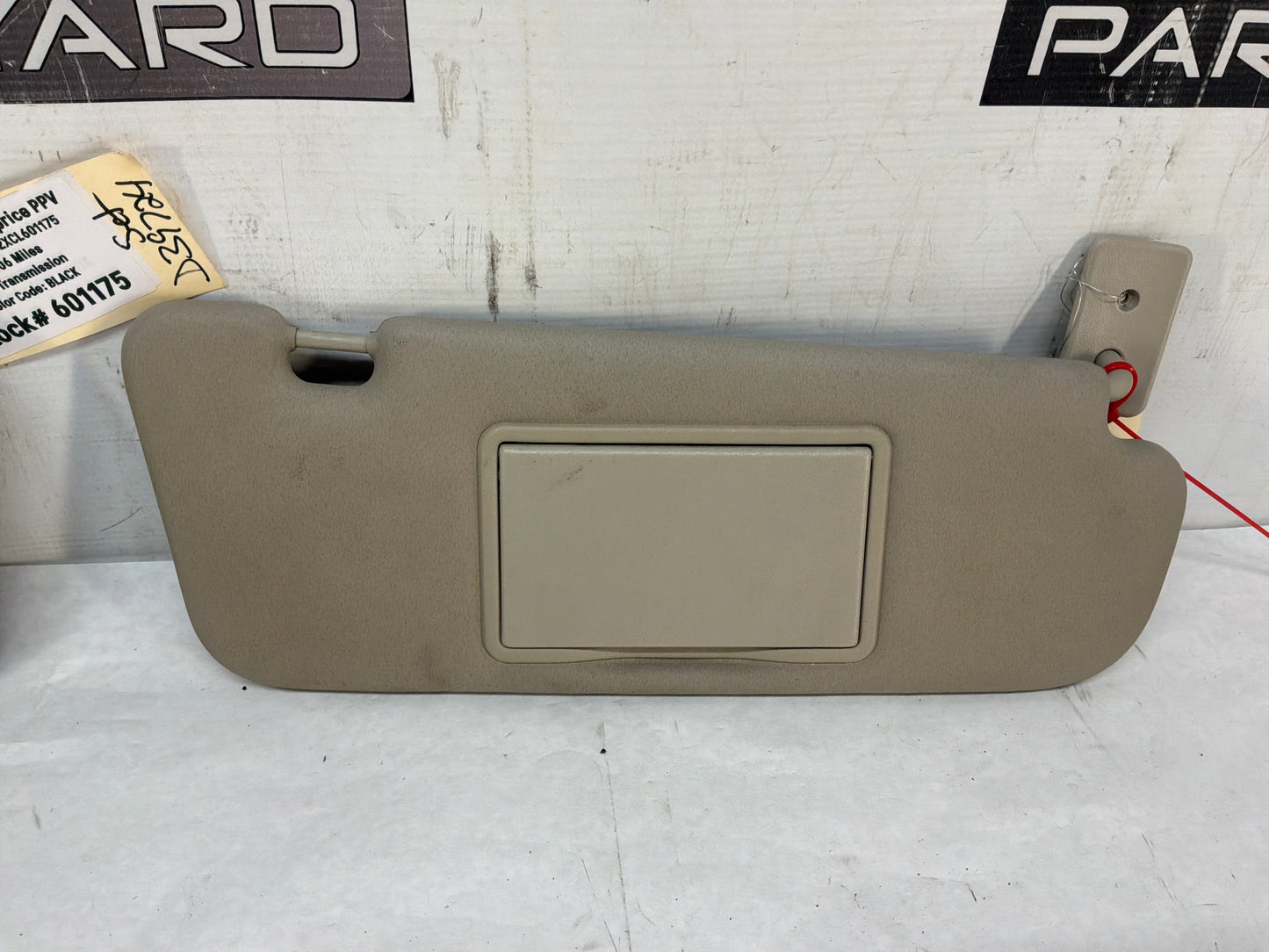 Sunvisors - Day's Parts Yard