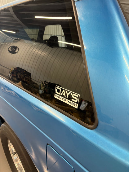 Days Parts Yard Sticker