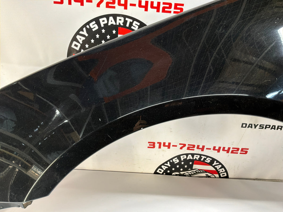 2009 Cadillac CTS-V LH Driver Front Fender Black OEM