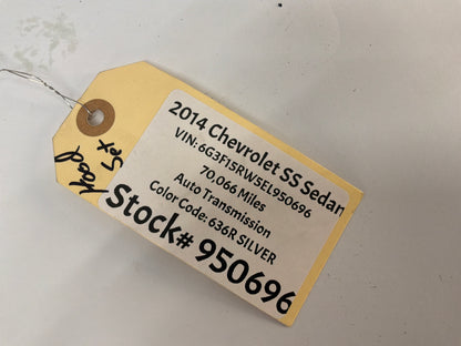 2014 Chevy SS Sedan RH & LH Hood Hinges Set OEM