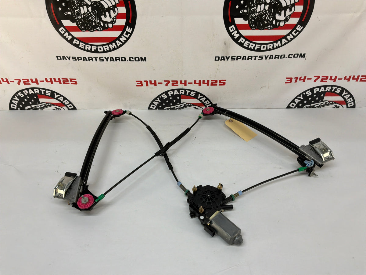 2002 Chevy C5 Corvette Convertible RH Passenger Front Window Regulator w/ Motor