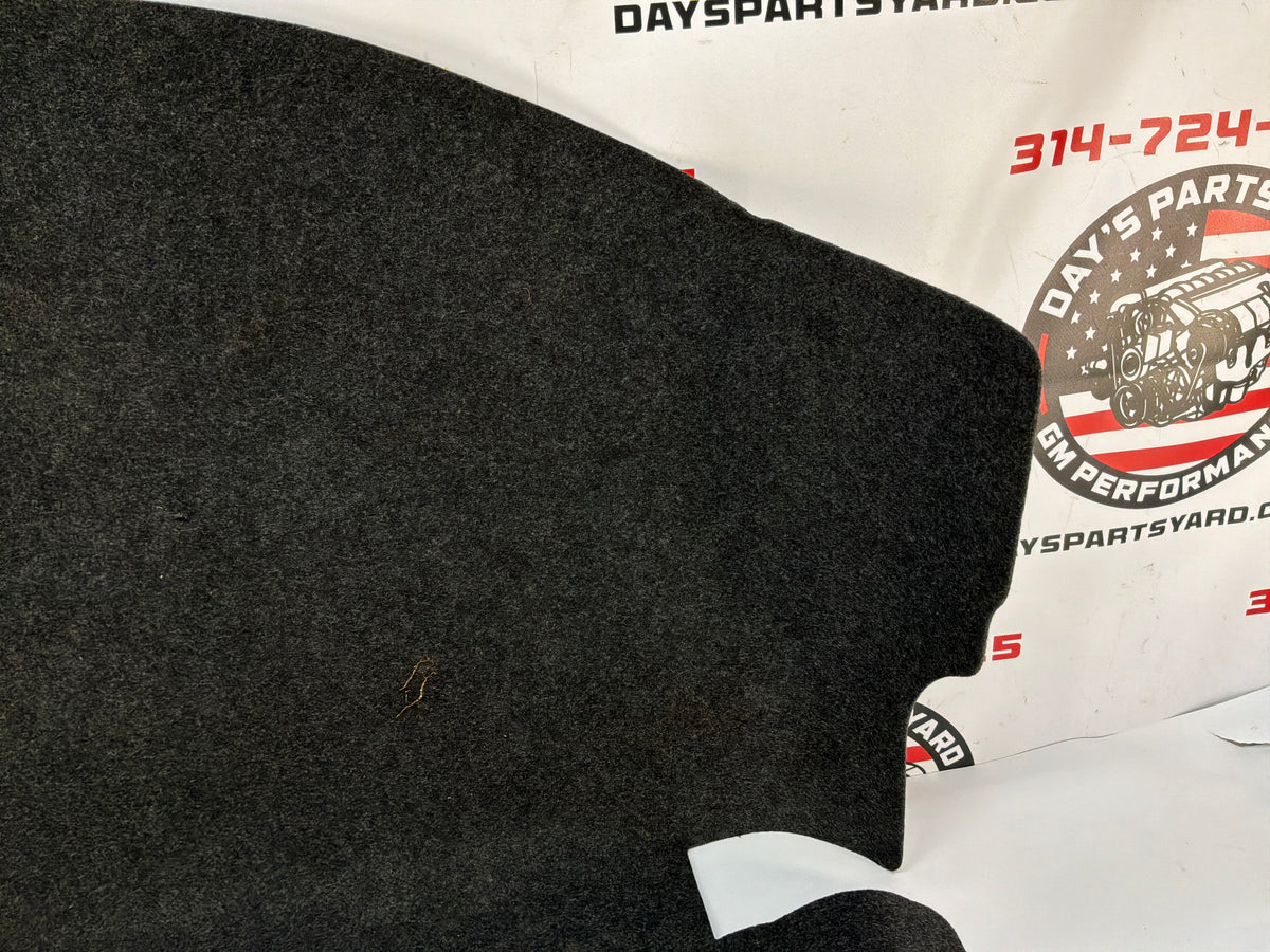 2013 Chevy Camaro ZL1 Trunk Cargo Carpet Spare Tire Floor Cover OEM