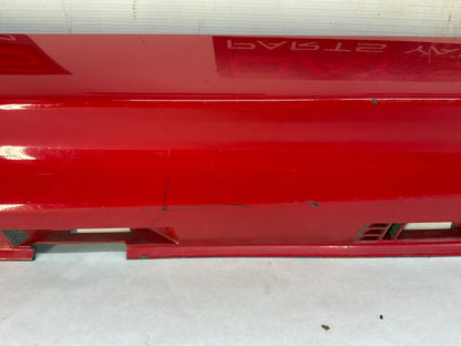 2015 Chevy SS Sedan RH Passenger Rocker Molding Side Skirt Panel Trim Red OEM
