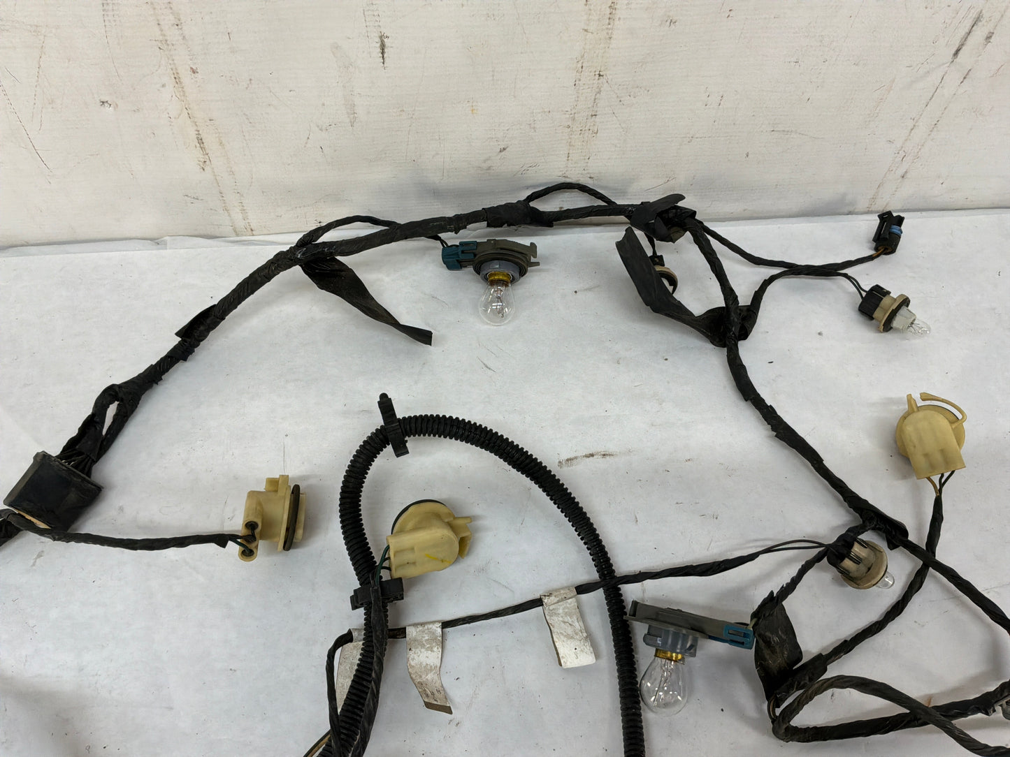 1999 Chevy C5 Corvette Rear Bumper Tail Light Lamp Wire Wiring Harness OEM