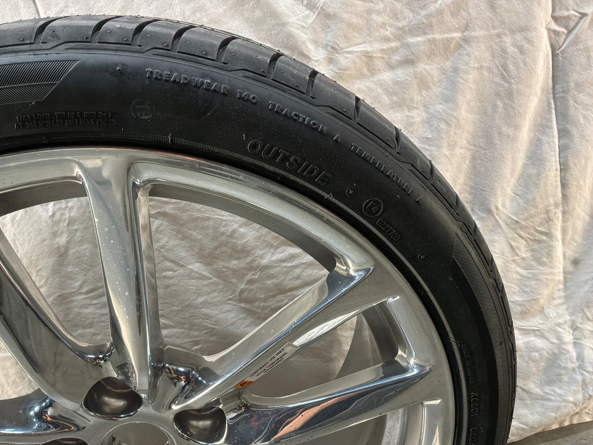 2014 Chevy SS Sedan Factory OEM Spare Wheel Rim and Tire 19X8.5 OEM