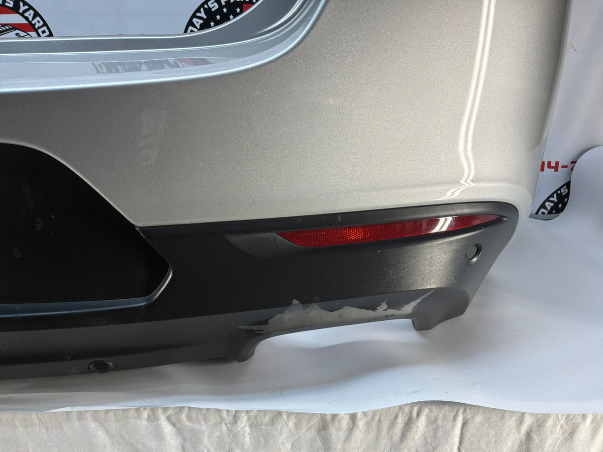 2014 Chevy SS Sedan Complete Rear Bumper Cover Panel Silver OEM