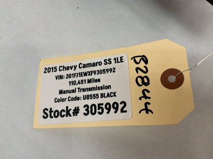 2015 Chevy Camaro SS 1LE Spare Tire Battery Hold Down Nut Bracket OEM