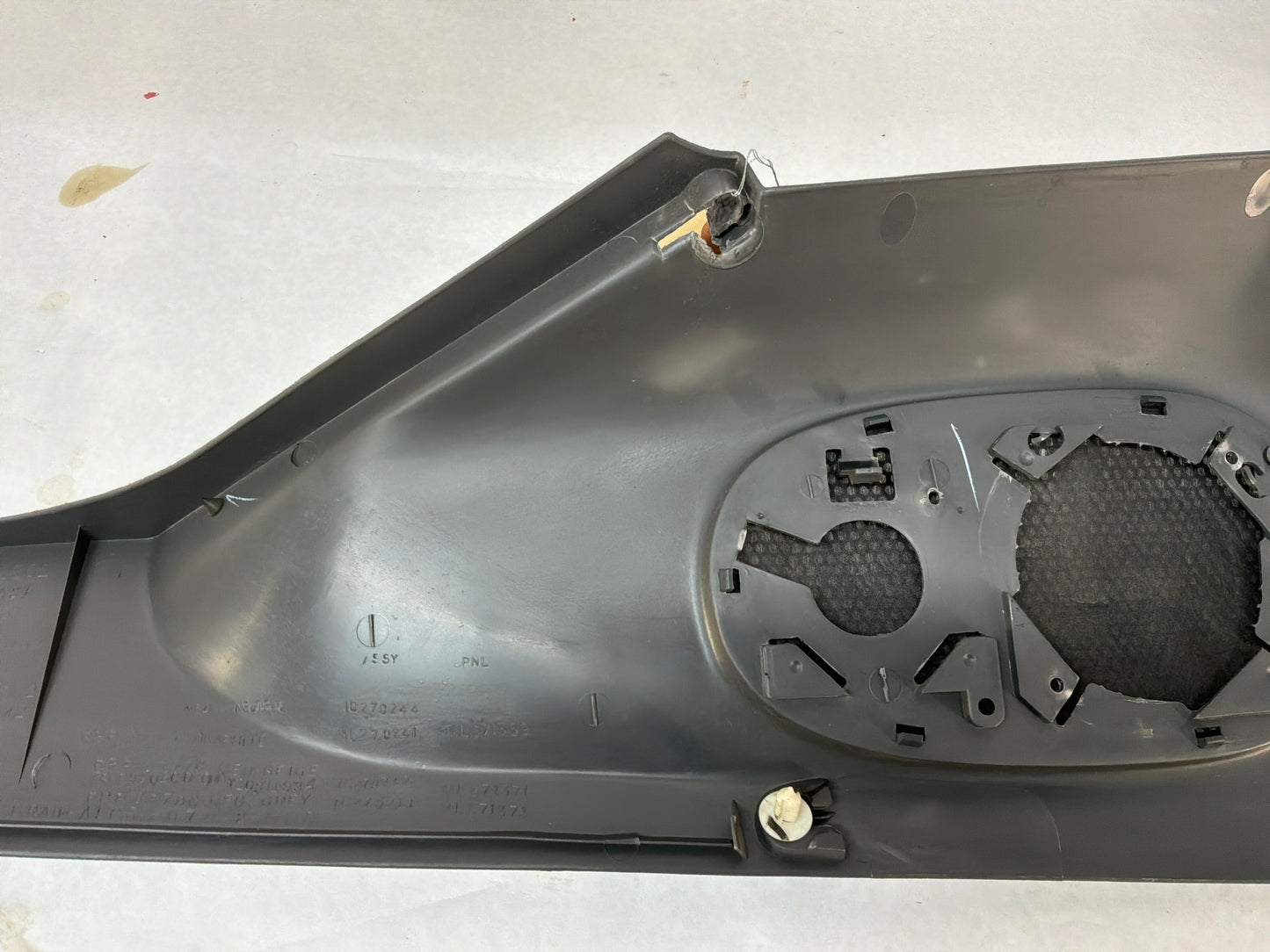1999 Pontiac Trans Am WS6 LH Driver Rear Hatch Cargo Trunk Side Panel Trim Ebony OEM