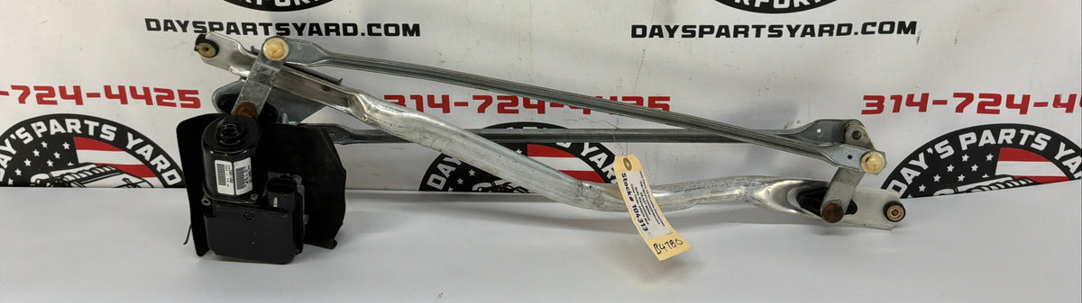 2002 Chevy Corvette Convertible Windshield Wiper Linkage Transmission w/ Motor OEM