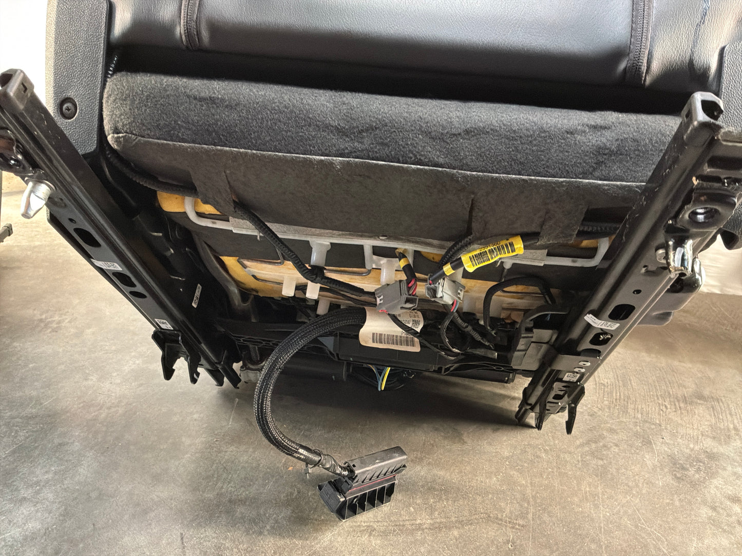 2014 Chevy Camaro ZL1 Seats Front and Rears Black Leather Suede OEM