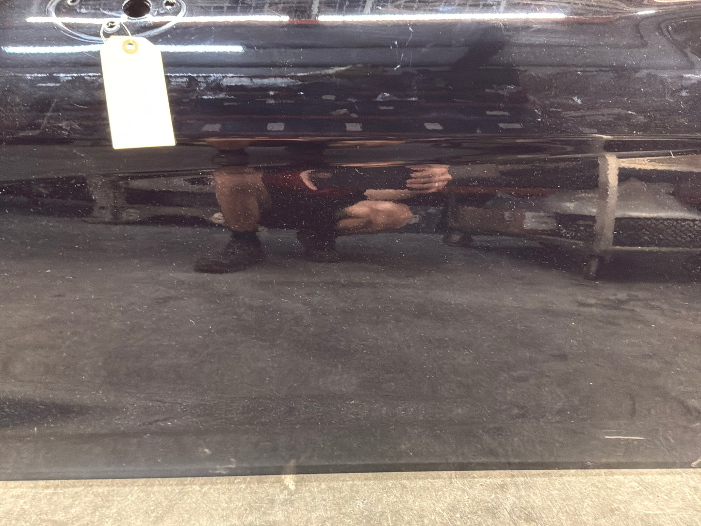 2007 Chevy C6 Corvette Convertible LH Driver Exterior Front Door Black OEM