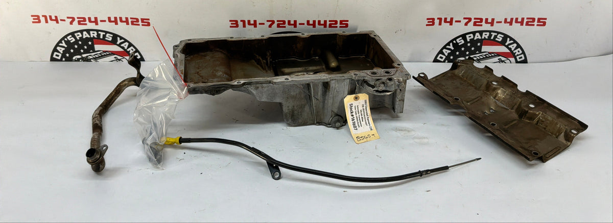 2002 Chevy Camaro Z28 Oil Pan Widget Tray Pick Up Tube & Dip Stick OEM