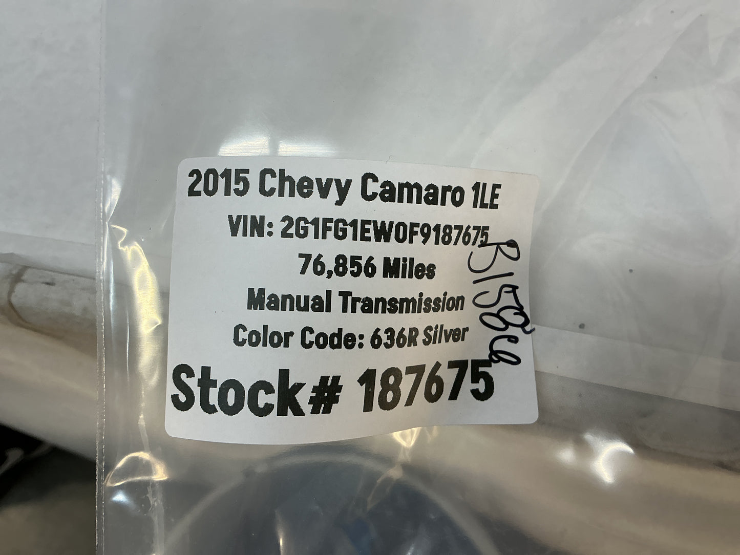 2015 Chevrolet Camaro SS 1LE Leather Dash Vent Trim Molding Panel Insert OEM